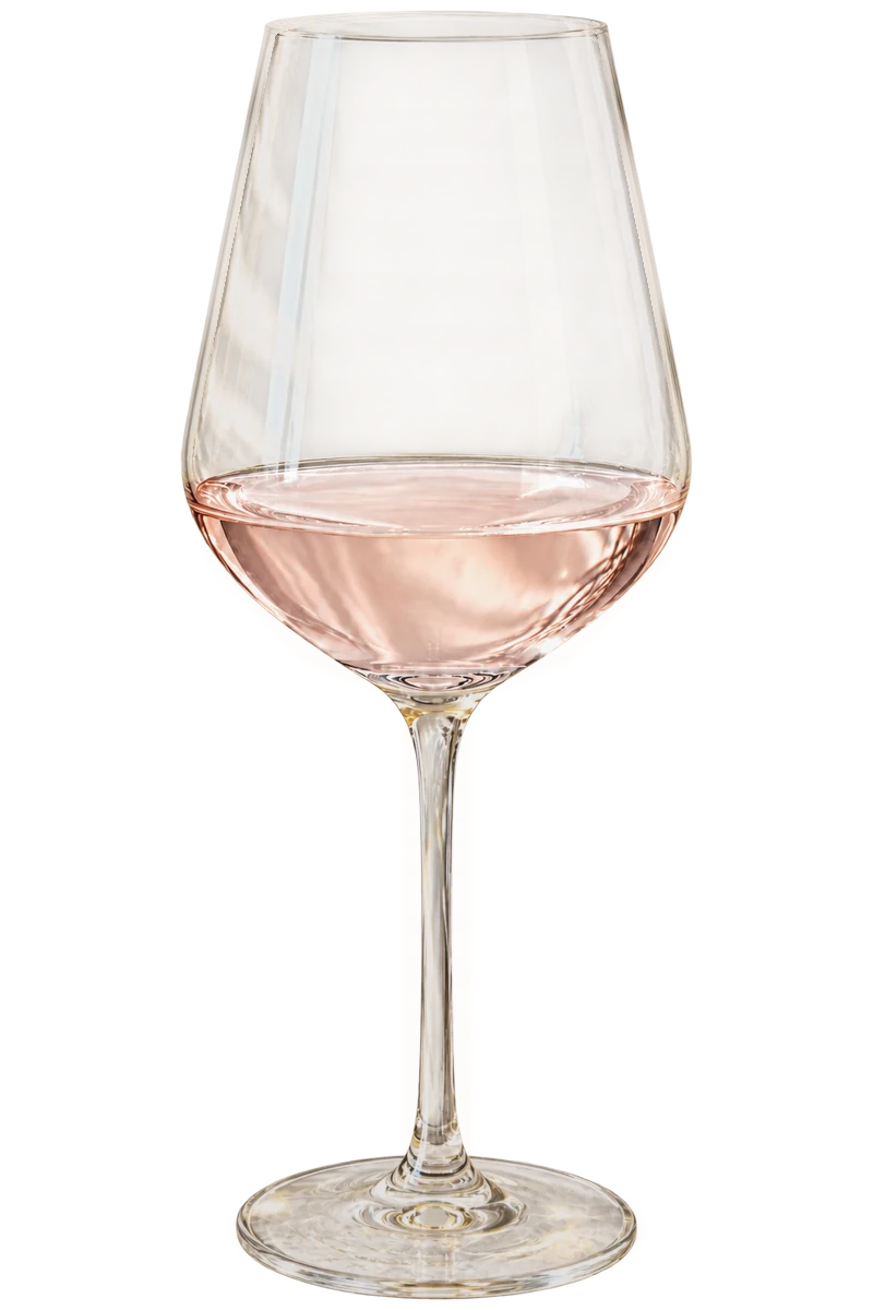 A glass of Sparkling Nebbiolo